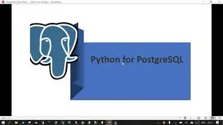 PostgreSQL : Python for PostgreSQL