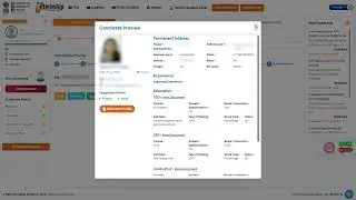 Candidate Dashboard explained