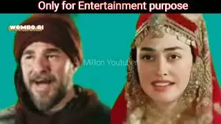 Ertugrul Gazi and Halima New version gate hue|Million Youtuber|#short
