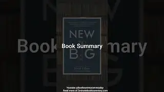 New to Big - 1 Minute Book Summary and Review #Shorts