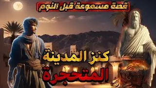 قصة كنز المدينة المتحجرة،قصة مسموعة حصرية رائعة جدا،قصص مسموعة قبل النوم،صوت الحكايات