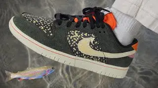 FISH DUNKS?? Nike Dunk Low 'Rainbow Trout' Review