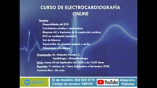 Primera sesión: Generalidades de la interpretación del ECG