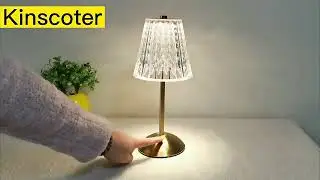 Modern Table Light Hotel Restaurant Decoration Rechargeable Led Table Lamp Romantic Dinner Light