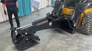 Skid Steer Backhoe Digger Bucket Attachment with 15