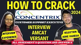 Concentrix Chat Support Executive Interview 2024 | Concentrix Interview Questions | Concentrix jobs