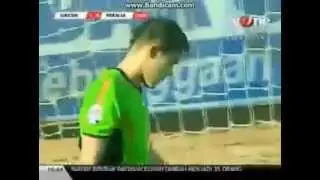 Goal Gresik United vs Persija (1-0) ISL 5 Juli 2013