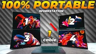You've NEVER Seen Setup Pack Down SO SMALL! | feat. Zenbook DUO 2024 & JSAUX FlipGO