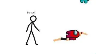 @Millward Animation The Dropping of Among us Characters 