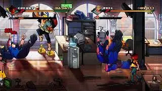970k S-Rank Coop Streets of Rage 4 SOR4 Mania+ run with Cherry and Axel