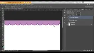 How to make a scallop edge border in Photoshop (step by step tutorial)