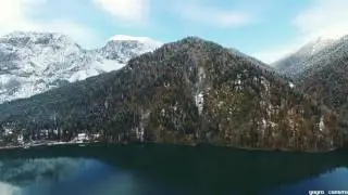 Озеро Рица осенью/Lake Ritsa