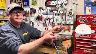 How to fix a husqvarna bar stud