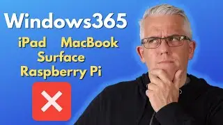 Accessing Windows365 on an iPad, MacBook, Surface 7, and Raspberry Pi 400