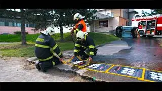 ECCOTARP FDC zložljivo pokrivalo za jaške - Foldable drain Cover - Faltbare Kanalabdeckung