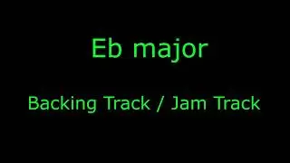 Eb major 1 Hour Piano And Bass Backing Track Jam Track With  / Fm7 / Bb7 /  EbMaj7 / C7 /