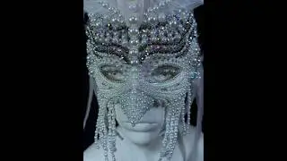 Процесс создания маски #лисьямастерская