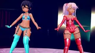 「Chloe & Jahy」 SISTAR - Shake It 「MMD 4K 60fps」