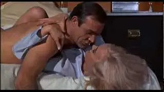 James Bond talks about the Beatles - Goldfinger scene