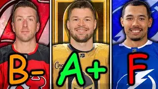 GRADING EVERY TEAM'S 2024 NHL TRADE DEADLINE…