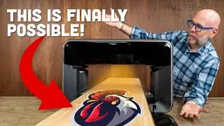 We Can Now Print DIRECTLY On Wood!