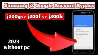 samsung j2 frp bypass || samsung j200g frp bypass | samsung j200f frp bypass