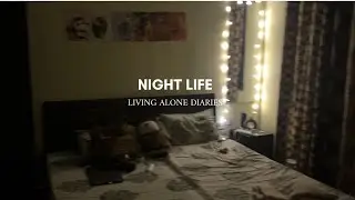 Living alone confessions | Late Night routine