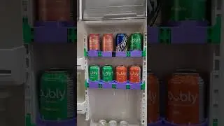 Drink Holder - refrigerator mod -#education #fusion360 #diy #3dprinted #bambu #x1carbon #home #mod