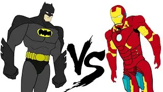 Batman vs. Iron Man (Superhero Battle)