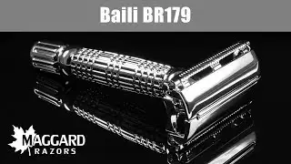 Baili BR179 / BR177 safety razor review at MaggardRazors.com