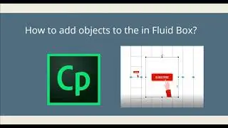 How to add object or image Fluid Box in Adobe Captivate?