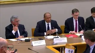 Hearing in the Senate of Philippe Diallo, interim president of the FFF