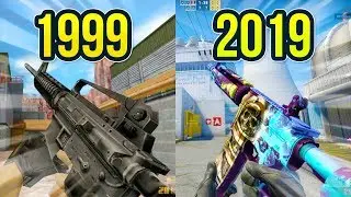 Evolution of Counter Strike on Nuke Map 1999 - 2019