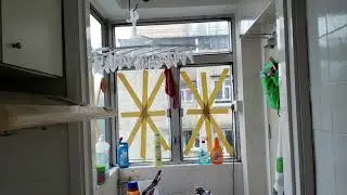 Typhoon Mangkhut shaking building in Hong Kong