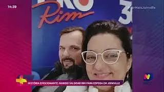 Marido vai doar rim para esposa