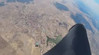 A caminho de Almaraz ... Térmica de Brozas (Espanha) , 3350m teto. 17 Julho 2021
