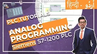 Analog Programming: Input Scaling (Norm_x & Scale_x) in S7-1200 PLC with Siemens TIAPortal / PLCSIM