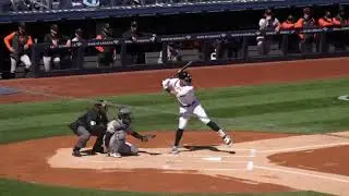 Aaron Judge Slow Motion Swing