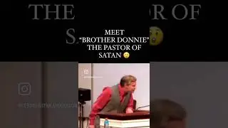 God will not be mocked by this racist preacher