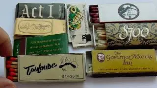 Advertising Matches and Match Boxes