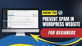 How Prevent Spam In WordPress Website For Beginners