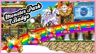 [MapleSEA Aquila] Monster Park Seven-Day Badge; Riding on a Rainbow