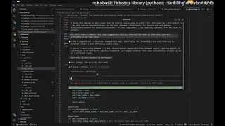 robochan: robotics library (python): handling environments and some agentic engineering