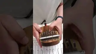 Frank Sinatra - Strangers in the Night. Bolf Kalimba + Tracktion Waveform 13 #shorts #kalimbacover