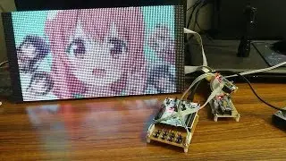 HUB75 P3 indoor LED display + STM32