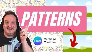 Easiest Seamless Pattern Canva Using Grids