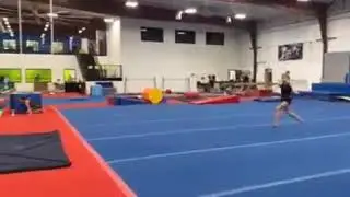 Addie Here Stepping It Up To A 2.5 Twist On Floor