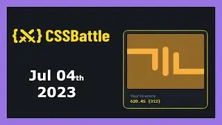 CSS Battle | Daily Targets - 04th July 2023 | CSS3 | CSS Challenge
