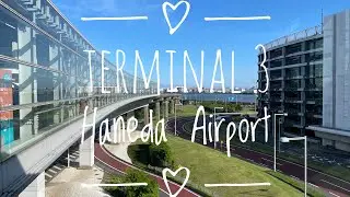 Walking Terminal 3 Haneda Airport