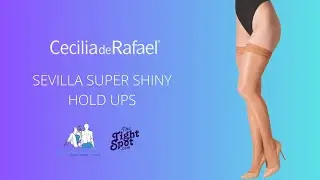 Cecilia De Rafael Sevilla Super Shiny Hold Ups | Glossy Tights